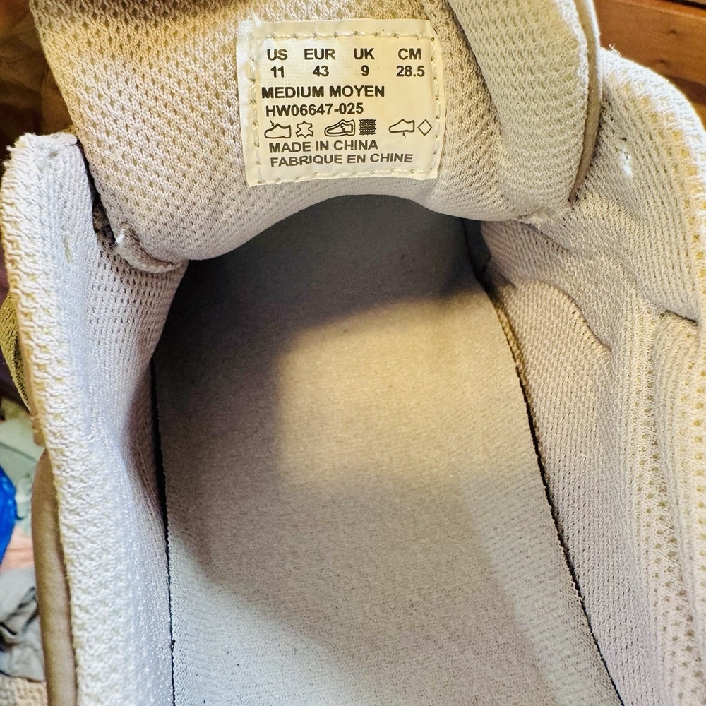Hush Puppies Power Walker Shoes Womens 11 Dove Gray Leather Walking Comfort New - Picture 8 of 8